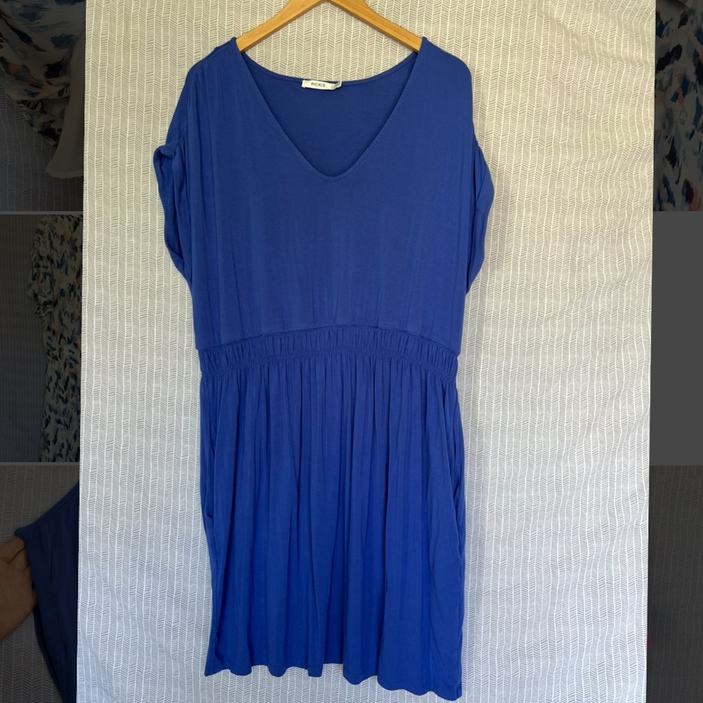 XL Ricki's Royal Blue knee-length dress
